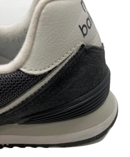 NEW BALANCE（ニューバランス）NEW BALANCE (ニューバランス) 574　ローカットスニーカー グレー サイズ:US5.5の古着・服飾アイテム