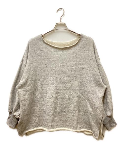 Whim Gazette（ウィムガゼット）Whim Gazette (ウィムガゼット) リラックススウェットプルオーバー グレー サイズ:FREEの古着・服飾アイテム