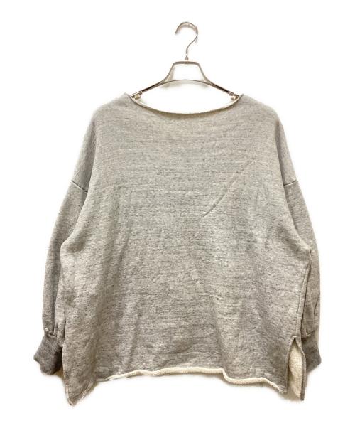 Whim Gazette（ウィムガゼット）Whim Gazette (ウィムガゼット) リラックススウェットプルオーバー グレー サイズ:FREEの古着・服飾アイテム