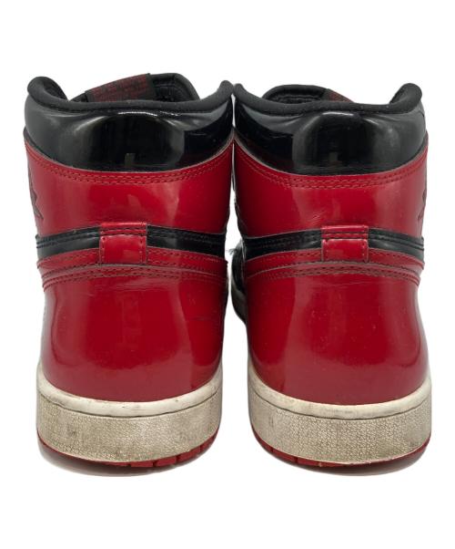 NIKE（ナイキ）NIKE (ナイキ) AIR JORDAN 1 RETRO HIGH OG BRED PATENT レッド×ブラック サイズ:29cmの古着・服飾アイテム
