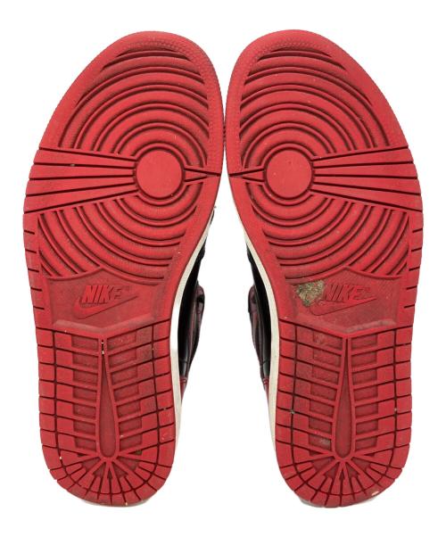 NIKE（ナイキ）NIKE (ナイキ) AIR JORDAN 1 RETRO HIGH OG BRED PATENT レッド×ブラック サイズ:29cmの古着・服飾アイテム