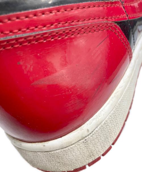 NIKE（ナイキ）NIKE (ナイキ) AIR JORDAN 1 RETRO HIGH OG BRED PATENT レッド×ブラック サイズ:29cmの古着・服飾アイテム