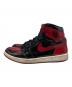 NIKE (ナイキ) AIR JORDAN 1 RETRO HIGH OG BRED PATENT レッド×ブラック サイズ:29cm：10000円