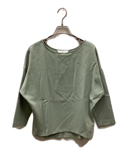 SOEJU（ソージュ）SOEJU (ソージュ) コクーンブラウス8分袖 黄緑 サイズ:Mの古着・服飾アイテム