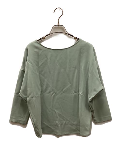 SOEJU（ソージュ）SOEJU (ソージュ) コクーンブラウス8分袖 黄緑 サイズ:Mの古着・服飾アイテム