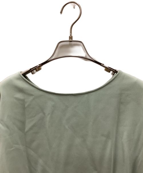 SOEJU（ソージュ）SOEJU (ソージュ) コクーンブラウス8分袖 黄緑 サイズ:Mの古着・服飾アイテム