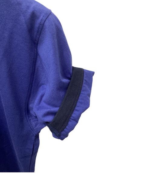 FRED PERRY（フレッドペリー）FRED PERRY (フレッドペリー) リンガーTシャツ ブルー サイズ:Sの古着・服飾アイテム