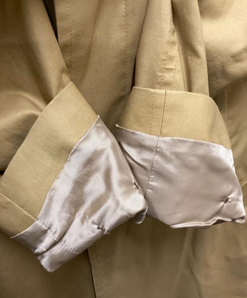 INVERTERE（インバーティア）INVERTERE (インバーティア) ステンカラーコート イエロー サイズ:36の古着・服飾アイテム