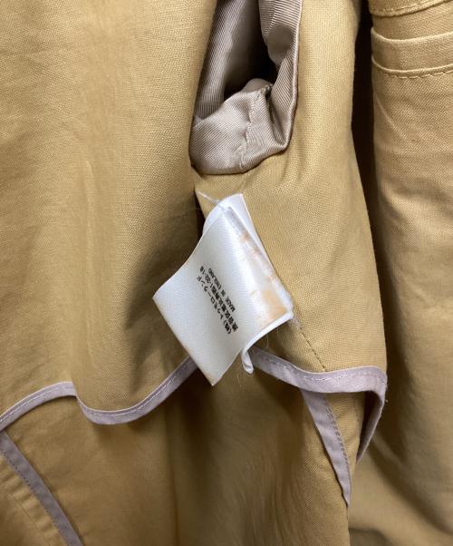 INVERTERE（インバーティア）INVERTERE (インバーティア) ステンカラーコート イエロー サイズ:36の古着・服飾アイテム