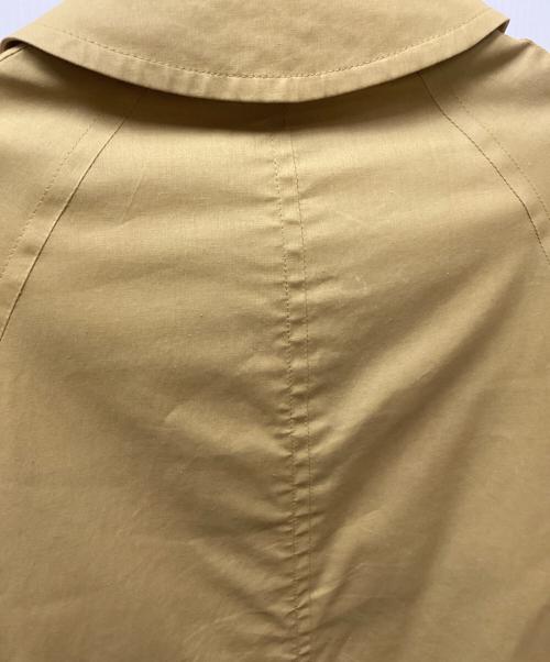 INVERTERE（インバーティア）INVERTERE (インバーティア) ステンカラーコート イエロー サイズ:36の古着・服飾アイテム