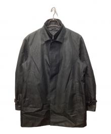 Calvin Klein（カルバンクライン）の古着「ライナー付スタンドカラーコート」｜ブラック