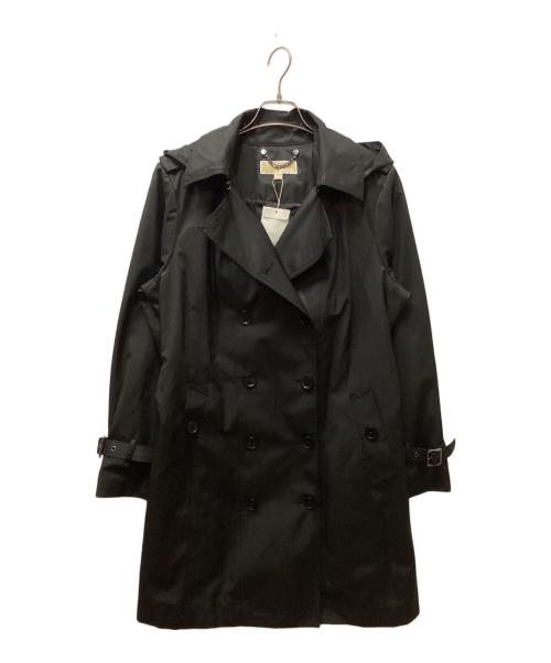 MICHAEL MICHAEL KORS（マイケル マイケルコース）MICHAEL MICHAEL KORS (マイケル マイケルコース) トレンチコート ブラック サイズ:L 未使用品の古着・服飾アイテム