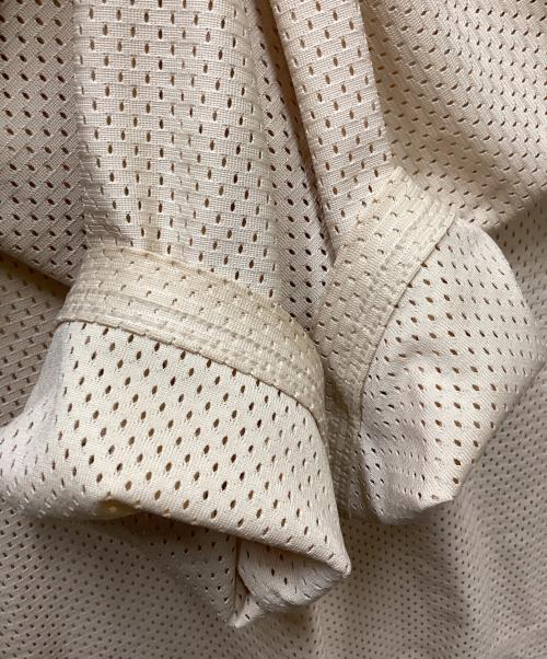 NIKE（ナイキ）NIKE (ナイキ) BODE (ボーディ) Mesh Jersey / メッシュジャージカットソー ベージュ サイズ:XLの古着・服飾アイテム