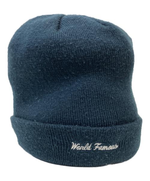 SUPREME（シュプリーム）Supreme (シュプリーム) New Era (ニューエラ) Cross Box Logo Beanie ネイビーの古着・服飾アイテム