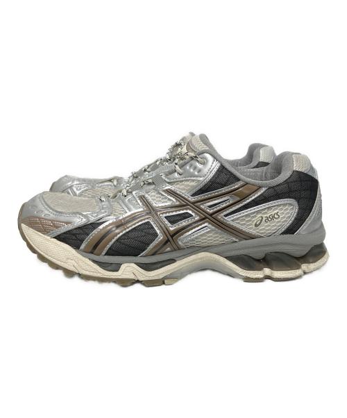 asics（アシックス）asics (アシックス) GEL-NIMBUS 10.1 スニーカー アイボリー×グレー サイズ:25cmの古着・服飾アイテム