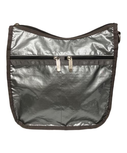 LeSportsac（レスポートサック）LeSportsac (レスポートサック) テーピングラメショルダーバッグ シルバーの古着・服飾アイテム