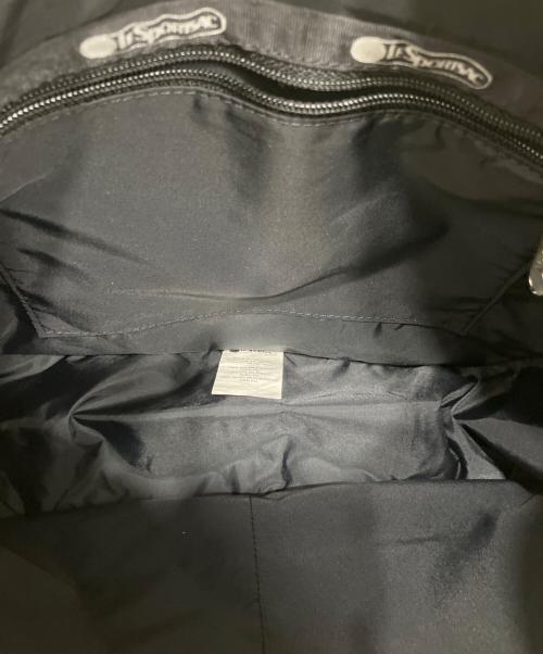 LeSportsac（レスポートサック）LeSportsac (レスポートサック) テーピングラメショルダーバッグ シルバーの古着・服飾アイテム