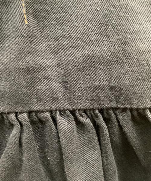 MIU MIU（ミュウミュウ）MIU MIU (ミュウミュウ) コットンデニムスカート ネイビー サイズ:36の古着・服飾アイテム