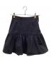 MIU MIU（ミュウミュウ）の古着「コットンデニムスカート」｜ネイビー