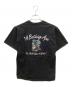 BAPE BY A BATHING APE (ベイプバイアベイシングエイプ) エイプヘッドTシャツ ブラック サイズ:M：5000円