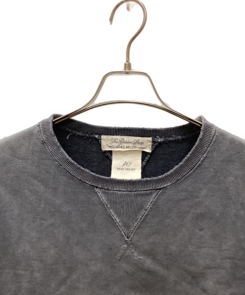 REMI RELIEF（レミレリーフ）REMI RELIEF (レミレリーフ) ダメージフェードデザインスウェット ネイビー サイズ:Lの古着・服飾アイテム