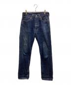 LEVI'S VINTAGE CLOTHINGリーバイス ビンテージ クロージング）の古着「復刻ストレートデニムパンツ」｜インディゴ