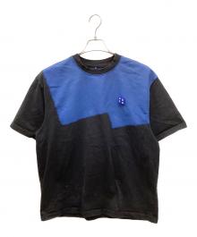 ADER error（アーダーエラー）の古着「TRS Tag t-shirt 02」｜ブルー×ブラック