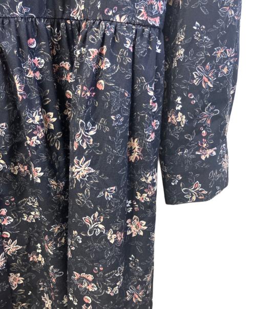JOURNAL STANDARD relume（ジャーナルスタンダード レリューム）JOURNAL STANDARD relume (ジャーナルスタンダード レリューム) プリントティアードワンピース ネイビー サイズ:FREEの古着・服飾アイテム
