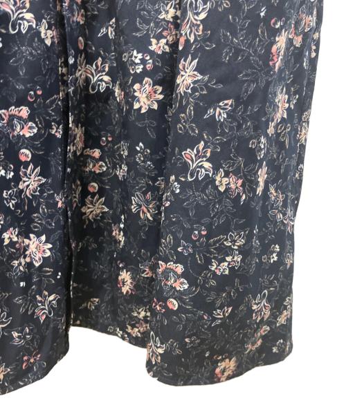 JOURNAL STANDARD relume（ジャーナルスタンダード レリューム）JOURNAL STANDARD relume (ジャーナルスタンダード レリューム) プリントティアードワンピース ネイビー サイズ:FREEの古着・服飾アイテム