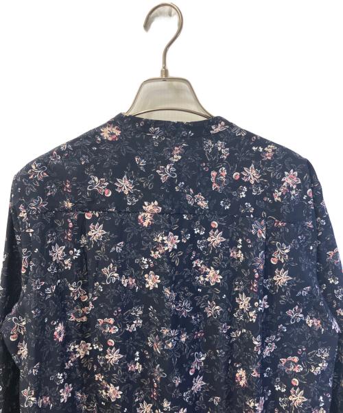 JOURNAL STANDARD relume（ジャーナルスタンダード レリューム）JOURNAL STANDARD relume (ジャーナルスタンダード レリューム) プリントティアードワンピース ネイビー サイズ:FREEの古着・服飾アイテム