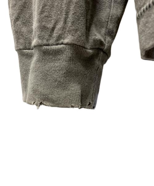 SAINT MICHAEL（セントマイケル）SAINT MICHAEL (セントマイケル) Denim Tears (デニムティアーズ) ヴィンテージ加工LSカットソー ブラック サイズ:Lの古着・服飾アイテム