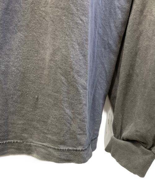 SAINT MICHAEL（セントマイケル）SAINT MICHAEL (セントマイケル) Denim Tears (デニムティアーズ) ヴィンテージ加工LSカットソー ブラック サイズ:Lの古着・服飾アイテム