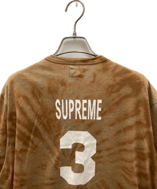 SUPREME（シュプリーム）Supreme (シュプリーム) PLAY BOY (プレイボーイ) ヘンリーネックカットソー ブラウン サイズ:Lの古着・服飾アイテム