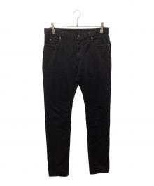 Maison Margiela（メゾンマルジェラ）の古着「Straight Leg Jeans（ストレートレッグジーンズ）」｜ブラック