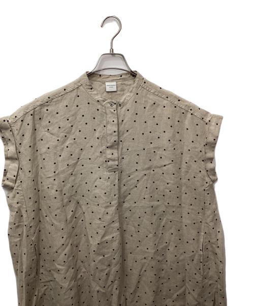 URBAN RESEARCH（アーバンリサーチ）URBAN RESEARCH (アーバンリサーチ) ノースリーブワンピース ベージュ サイズ:Ｍの古着・服飾アイテム