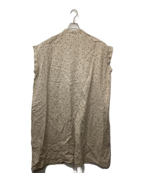 URBAN RESEARCH（アーバンリサーチ）URBAN RESEARCH (アーバンリサーチ) ノースリーブワンピース ベージュ サイズ:Ｍの古着・服飾アイテム