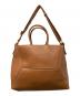 CHARLES & KEITH (チャールズアンドキース) NASRIN ジオメトリックトートバッグ ブラウン：5000円