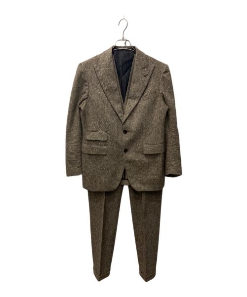 TAGLIATORE（タリアトーレ）TAGLIATORE (タリアトーレ) ウール3ピースセットアップスーツ ブラウン サイズ:46/7Rの古着・服飾アイテム