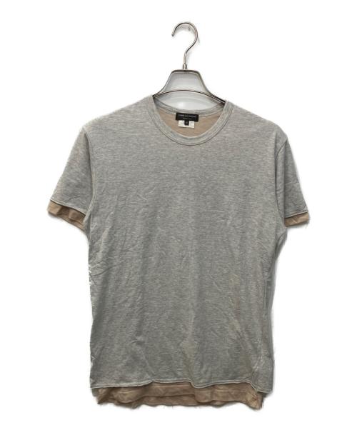 COMME des GARCONS HOMME PLUS（コムデギャルソンオムプリュス）COMME des GARCONS HOMME PLUS (コムデギャルソンオムプリュス) 半袖カットソー グレー サイズ:Mの古着・服飾アイテム