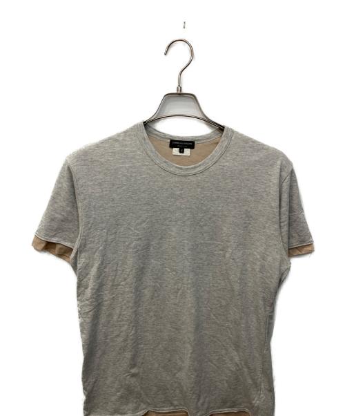 COMME des GARCONS HOMME PLUS（コムデギャルソンオムプリュス）COMME des GARCONS HOMME PLUS (コムデギャルソンオムプリュス) 半袖カットソー グレー サイズ:Mの古着・服飾アイテム