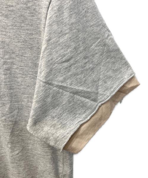 COMME des GARCONS HOMME PLUS（コムデギャルソンオムプリュス）COMME des GARCONS HOMME PLUS (コムデギャルソンオムプリュス) 半袖カットソー グレー サイズ:Mの古着・服飾アイテム