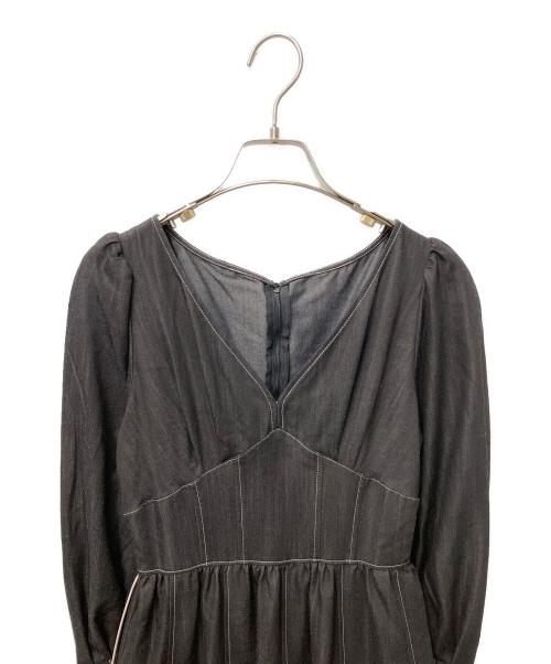 HER LIP TO（ハーリップトゥ）Her lip to (ハーリップトゥ) ワンピース ブラック サイズ:Sの古着・服飾アイテム