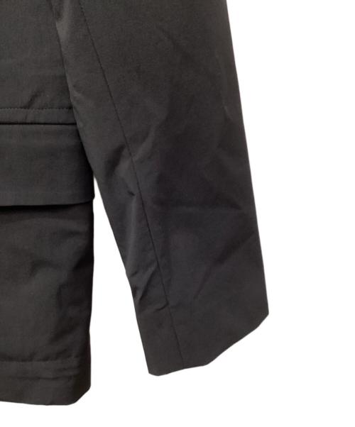 PAUL SMITH（ポールスミス）Paul Smith (ポールスミス) ナイロンストレッチーラードジャケット ブラック サイズ:Lの古着・服飾アイテム