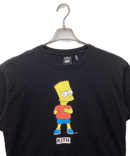 KITH（キス）KITH (キス) THE SIMPSONS (ザ シンプソンズ) 半袖Tシャツ ブラック サイズ:Lの古着・服飾アイテム