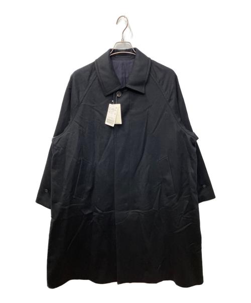 LA BOUCLE（ラ ブークル）LA BOUCLE (ラ ブークル) ウール ビーバー バルカラーコート ネイビー サイズ:1 未使用品の古着・服飾アイテム