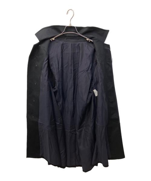 LA BOUCLE（ラ ブークル）LA BOUCLE (ラ ブークル) ウール ビーバー バルカラーコート ネイビー サイズ:1 未使用品の古着・服飾アイテム