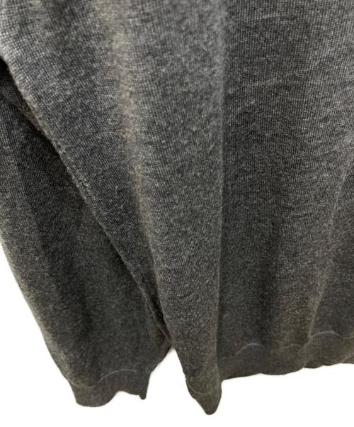 Graphpaper（グラフペーパー）Graphpaper (グラフペーパー) High Gauge Crew Neck Knit/ハイゲージクルーネックニット グレー サイズ:2の古着・服飾アイテム