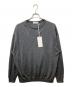 Graphpaper（グラフペーパー）の古着「High Gauge Crew Neck Knit/ハイゲージクルーネックニット」｜グレー