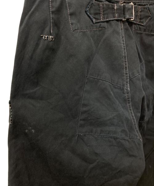 POLO RALPH LAUREN（ポロ・ラルフローレン）POLO RALPH LAUREN (ポロ・ラルフローレン) 90s/ダブルニーコットンワイドパンツ ネイビー サイズ:32/32の古着・服飾アイテム