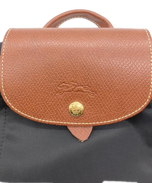 LONGCHAMP（ロンシャン）LONGCHAMP (ロンシャン) ル プリアージュ オリジナル M バックパック ブラックの古着・服飾アイテム